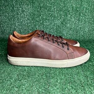 Thursday Boot Co. Everyday Sneakers Brown Leather Shoes Mens Size 13